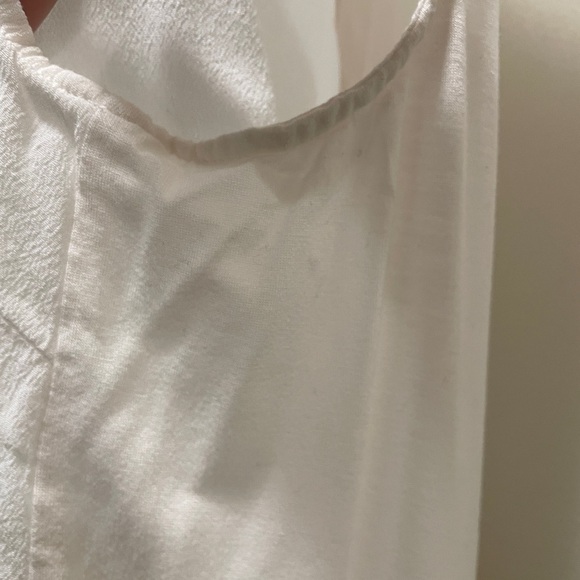 Daniel Rainn Tan Sleeveless Ruffled Blouse - Picture 9 of 13